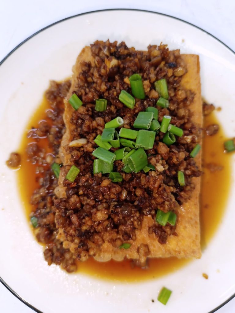 F03 招牌菜香豆腐 Beancurd with Preserved Vege
