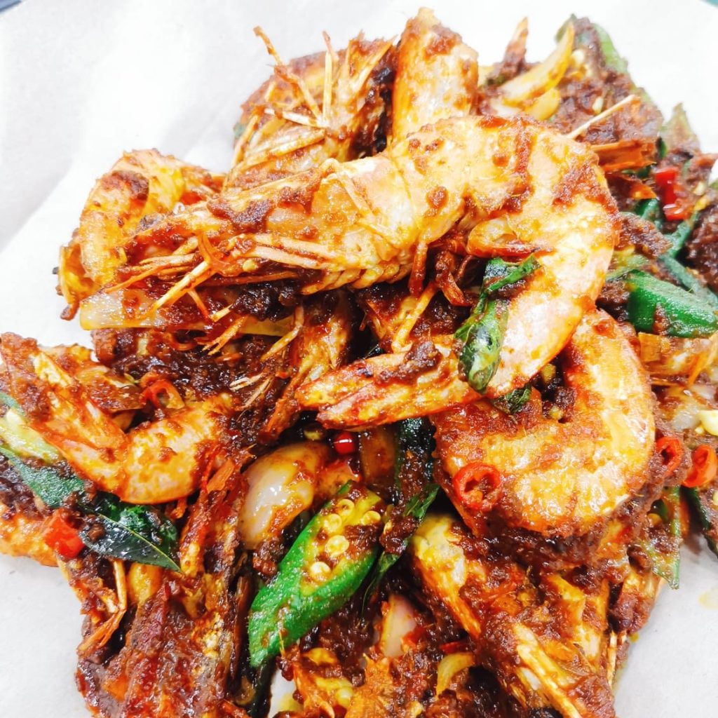 A08 铁板烧明虾 Grilled Prawns
