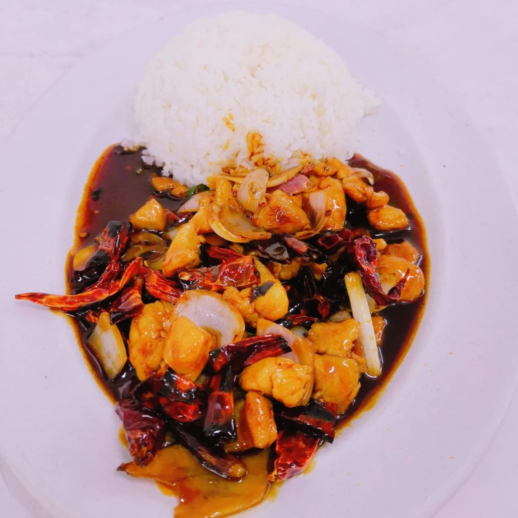 i09 宫保鸡丁饭 Kung Pao Chicken Rice