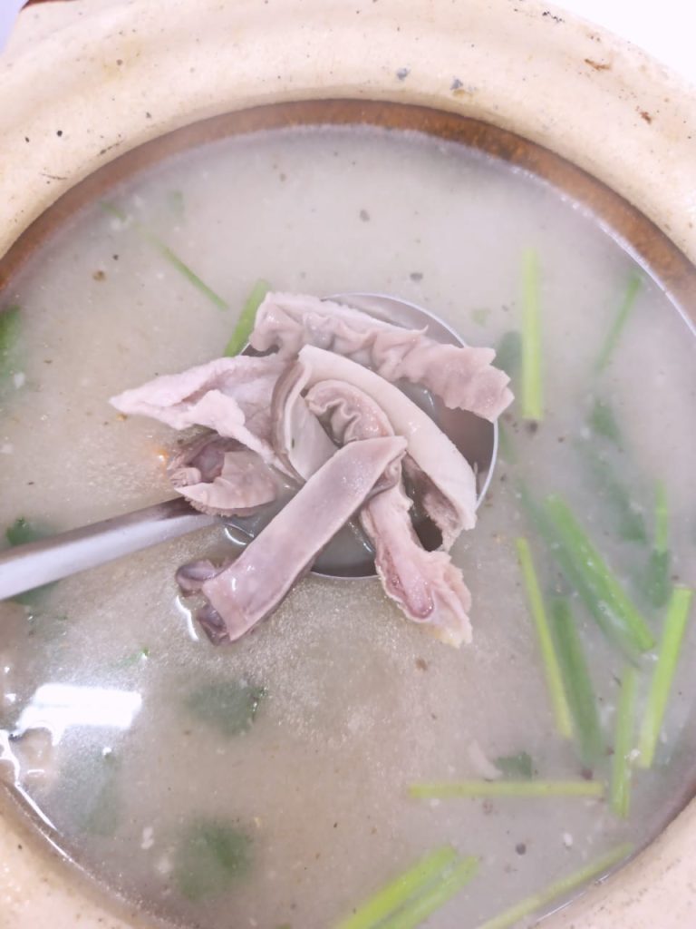 H01 猪肚汤 Pork Tripe Soup