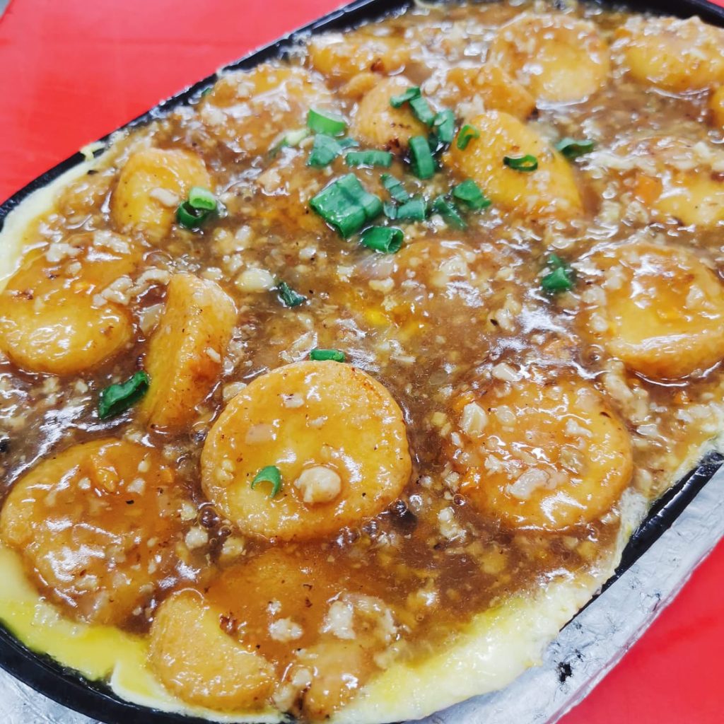 F01 铁板豆腐 Sizzling Beancurd