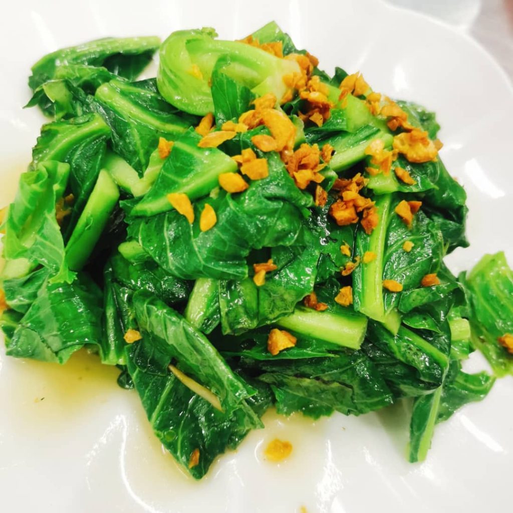 E04 清炒菜胆 Stir-fried Baby Kailan