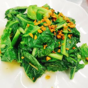 E04 清炒菜胆 Stir-fried Baby Kailan