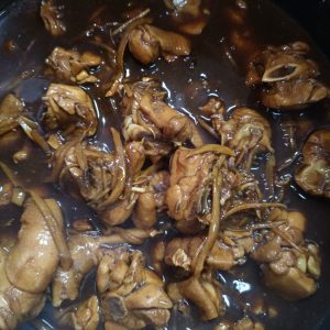D15 麻油鸡块 Chicken with Sesame Oil